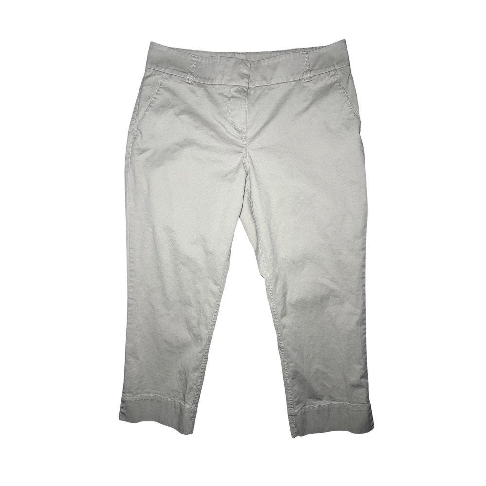 Tommy Bahama Khaki Capris Women Size 10 Chino Pants Casual